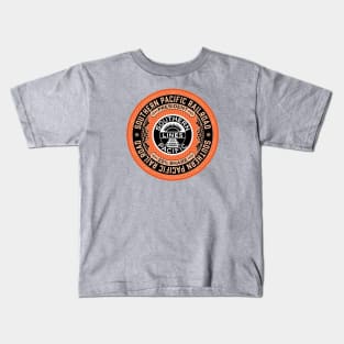 Southern Pacific Railroad (18XX Style) Kids T-Shirt